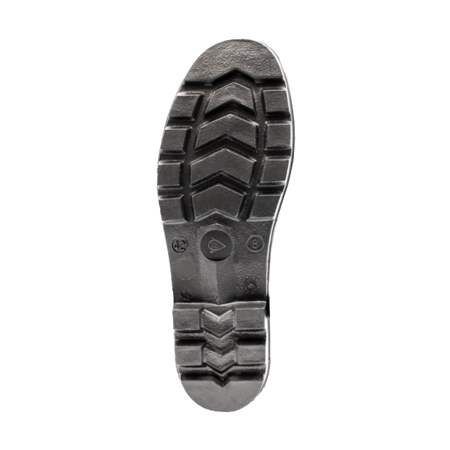 Suela de los zapatos Dunlop Bicolour Wellie Zapato (Verde Oscuro/Negro)