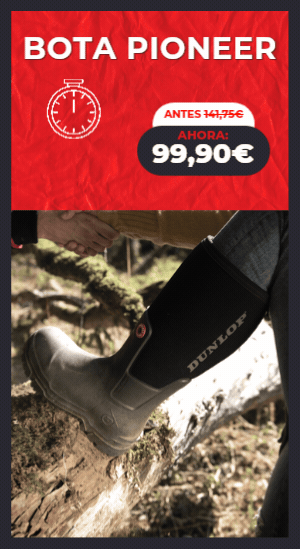 Banner Dunlop Boots Pioneer - Oferta