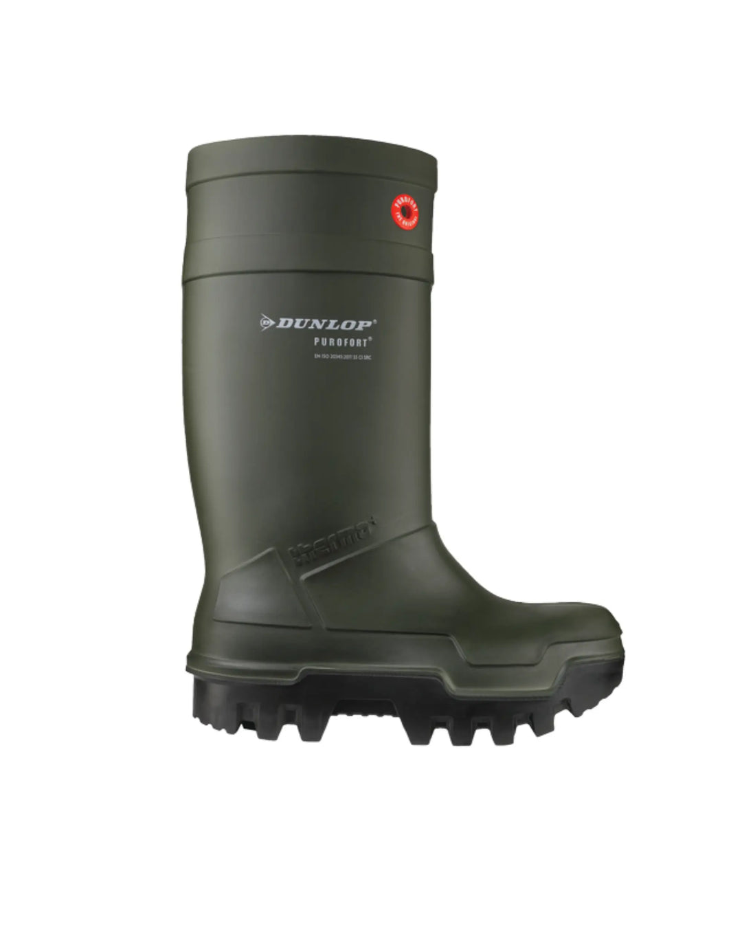 Vista lateral de la bota Dunlop Purofort Thermo + Full Safety