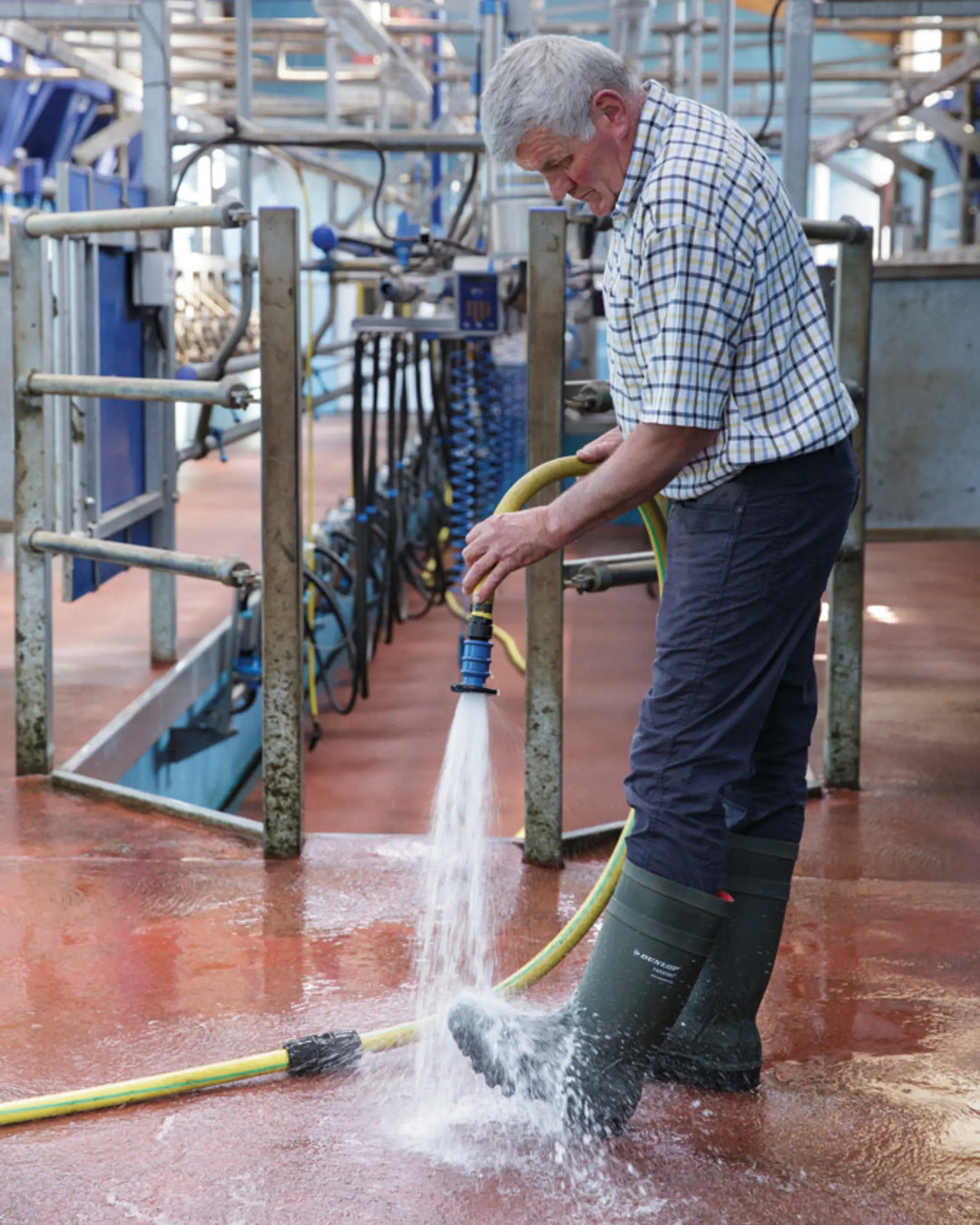 Bota Dunlop Purofort Thermo + Full Safety para la agricultura