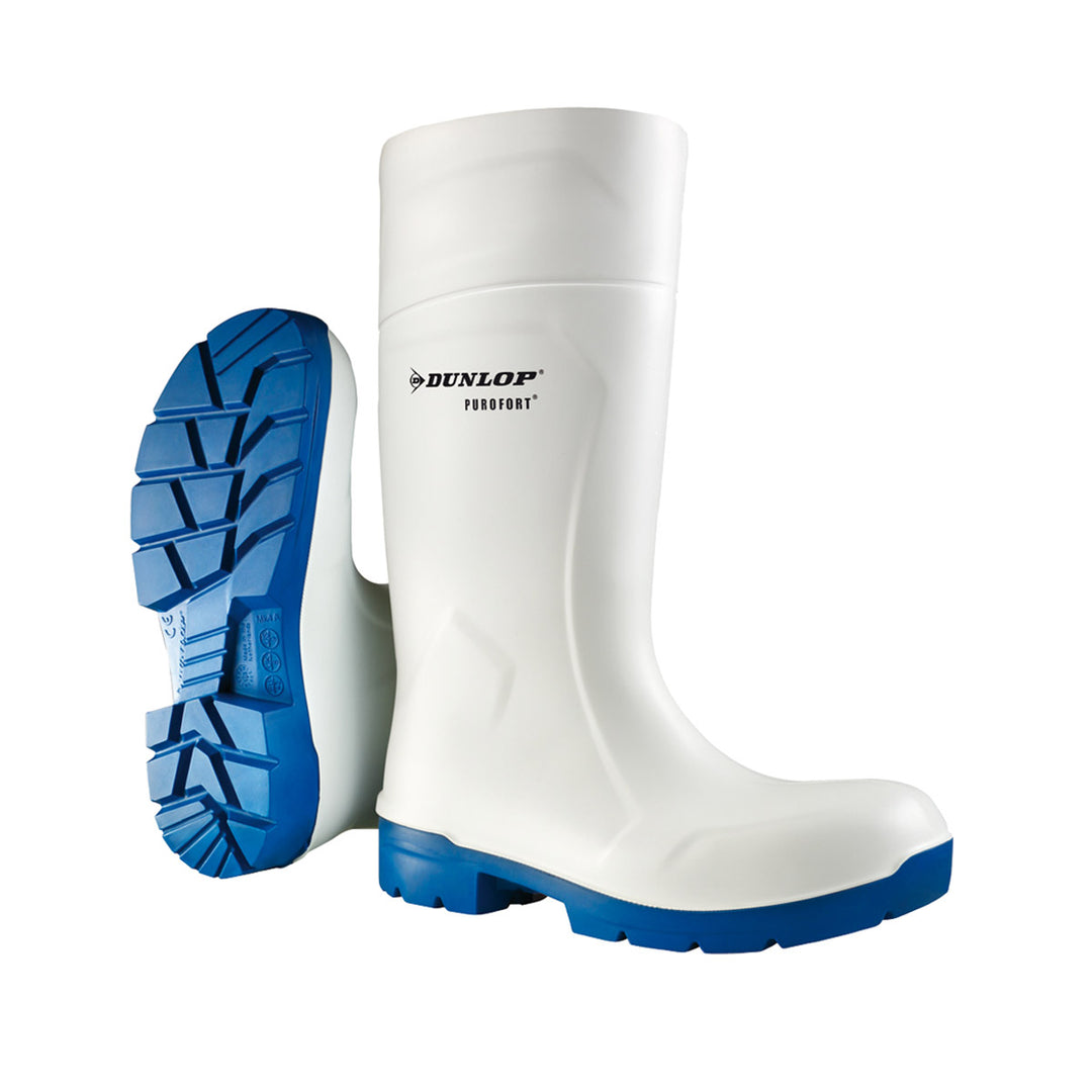 Bota Dunlop Foodpro Multigrip Safety (Blanco)