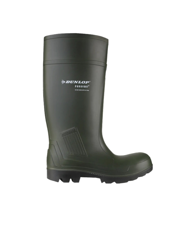 Vista lateral de la bota Dunlop Purofort Professional 