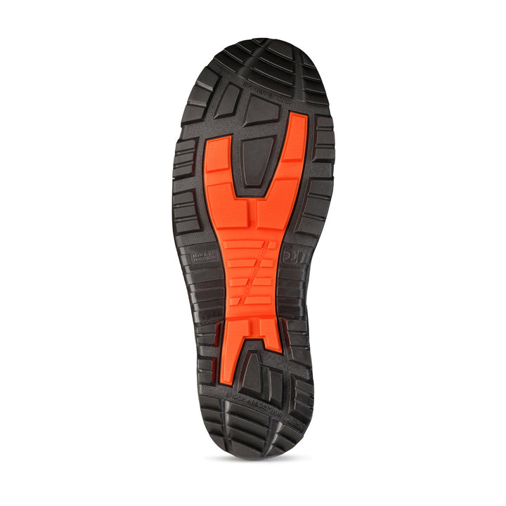 Suela de la bota Dunlop Snugboot Heavy Duty Calf Full Safety Media Caña para Trabajos Pesados