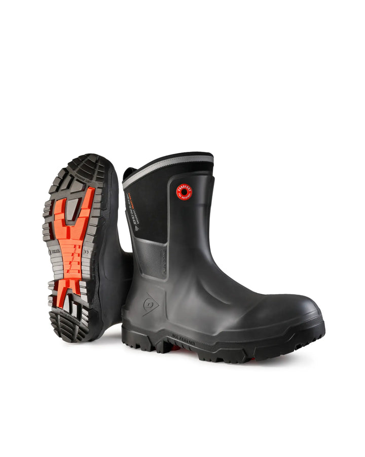 Bota Dunlop Snugboot Heavy Duty Calf Full Safety Media Caña 