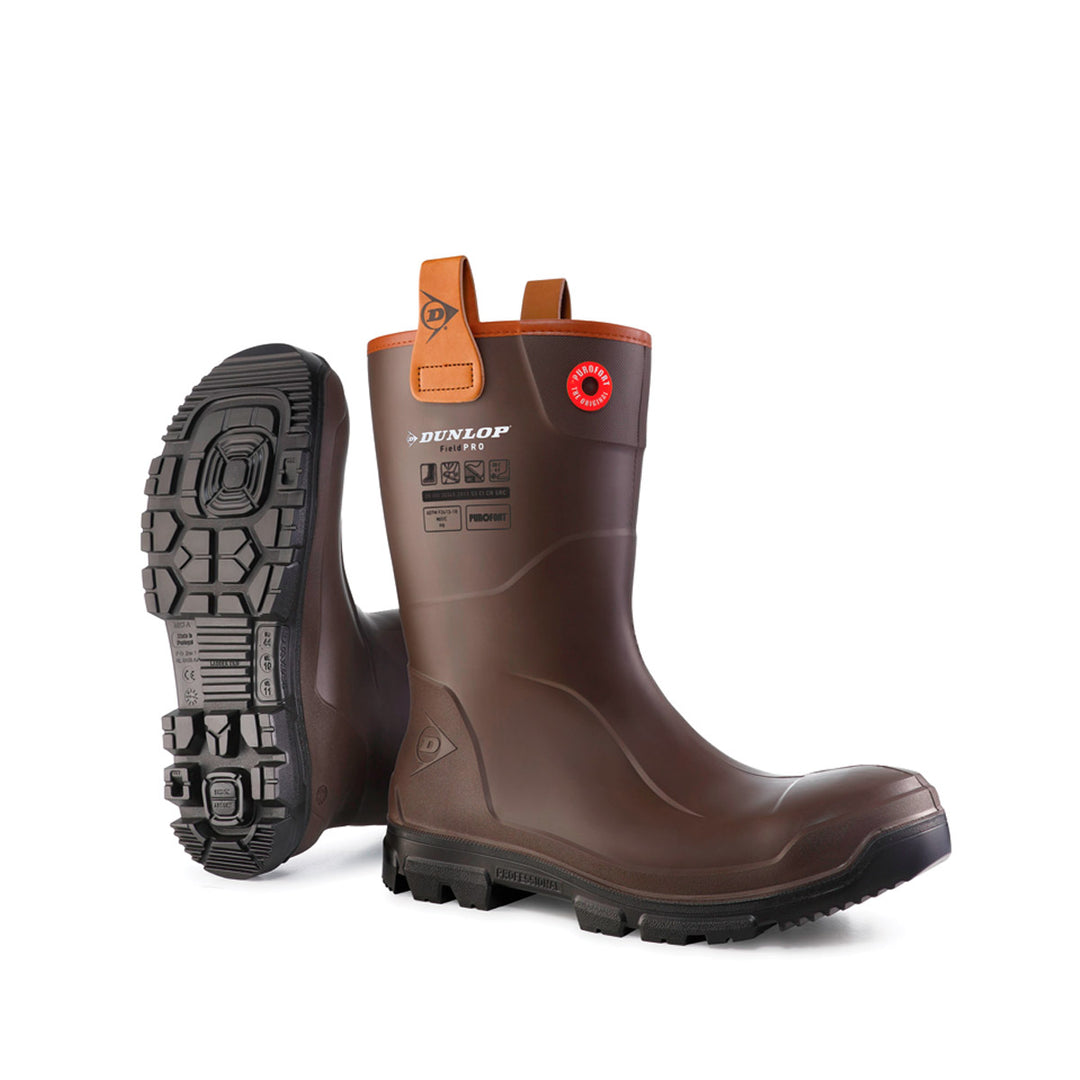 Dunlop Purofort RigPro Marrón Oscuro