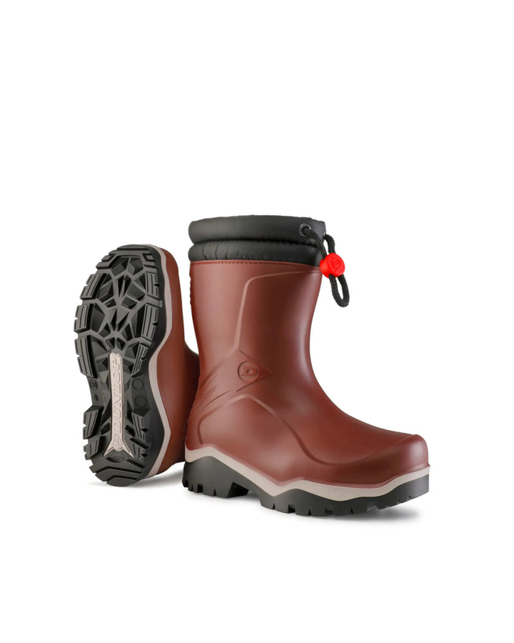 Bota Dunlop Kids Blizzard Burdeos