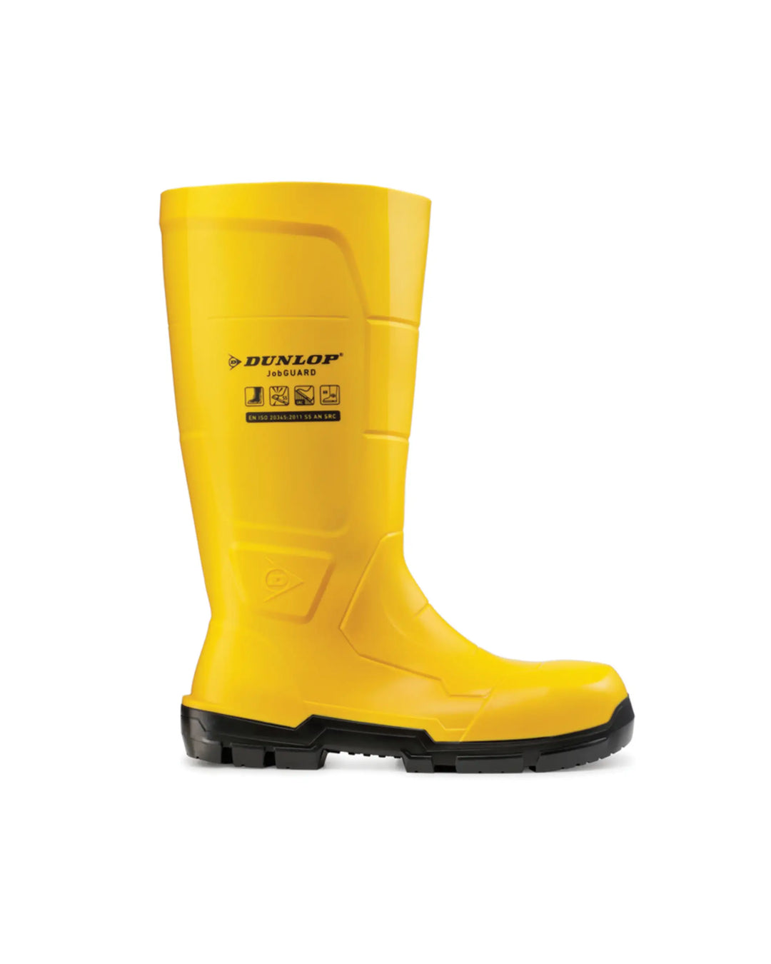 Vista lateral de la bota Dunlop Jobguard Full Safety