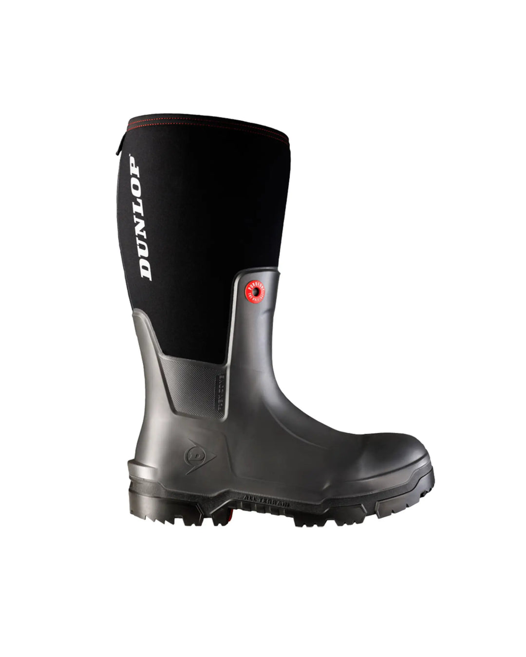 Vista lateral de la bota Dunlop Snugboot Pioneer