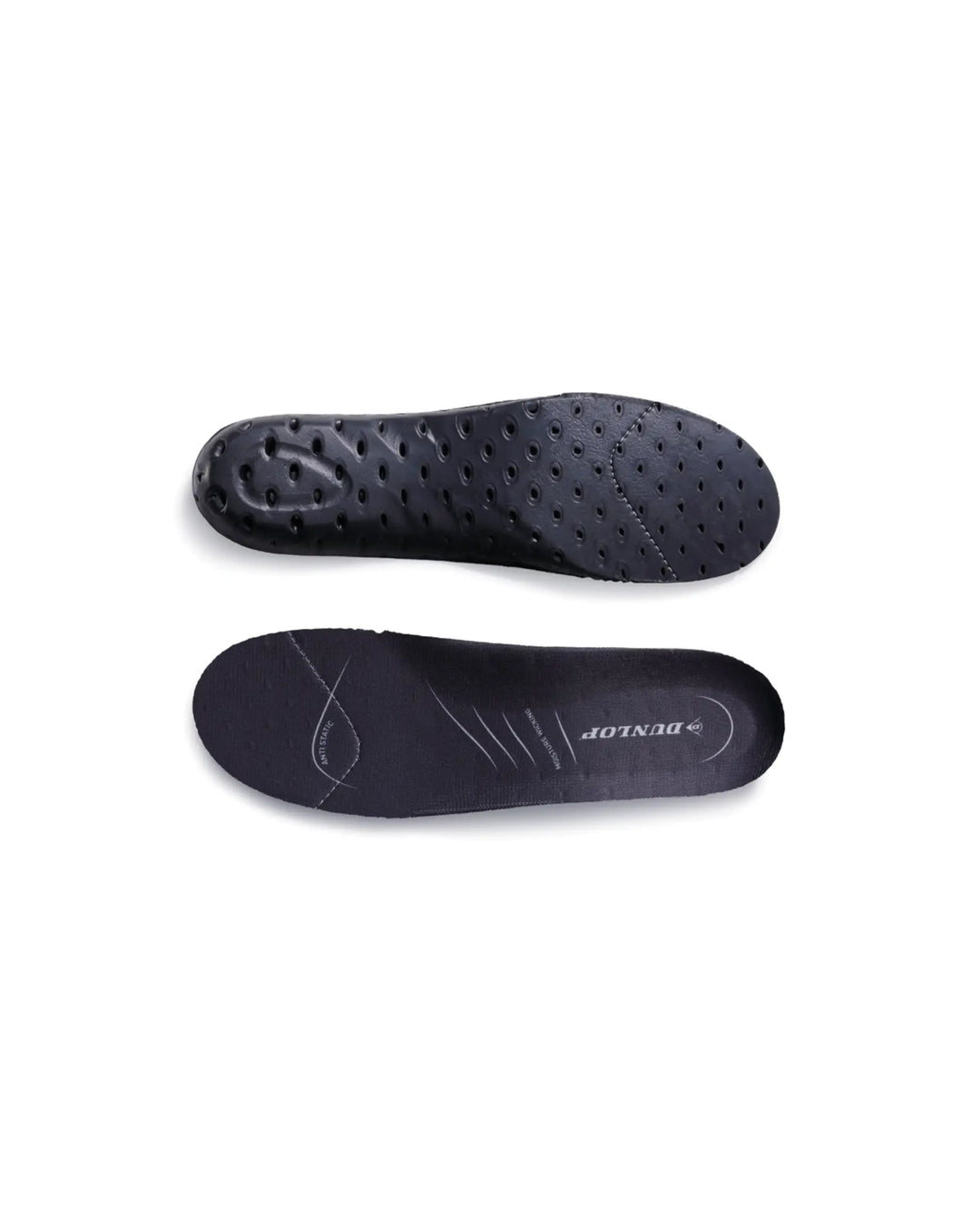 Vista inferior y superior de las plantillas Dunlop Comfort Pro-Series
